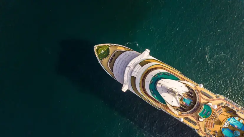 From a Cruise Ship
