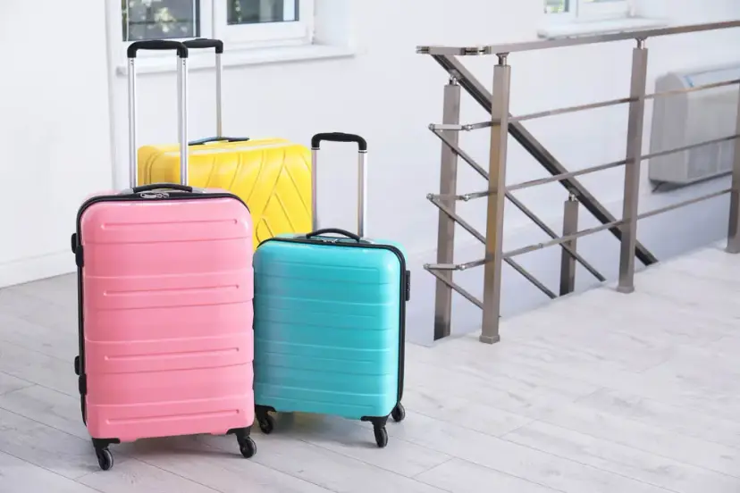 Ship suitcases to school overseas